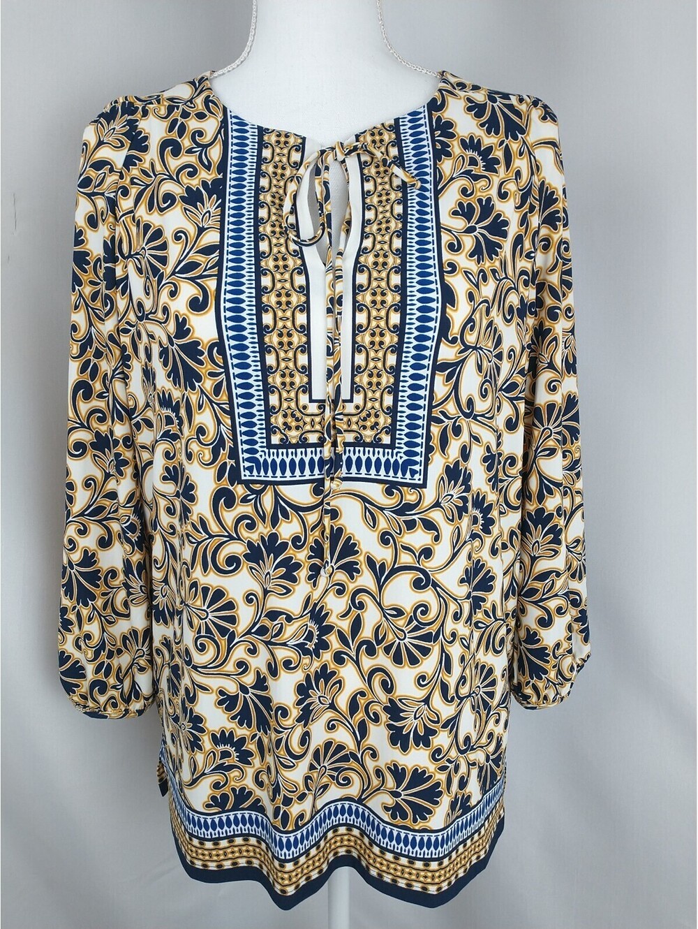 Roz And Ali Top Med. Long Sleeve Tunic